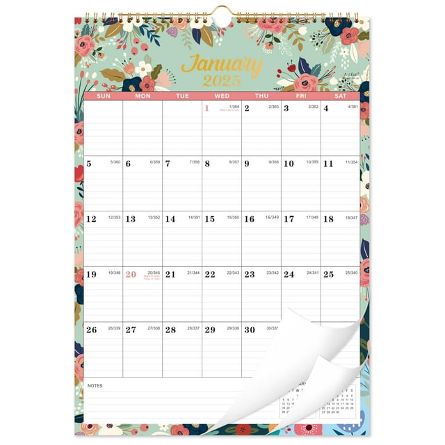 2025 Calendar Wall Calendar 2025, 12 Monthly Calendar from Jan. 2025