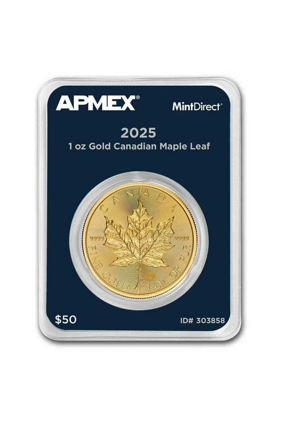 2025 Canada 1 oz Gold Maple Leaf (MintDirect Single)