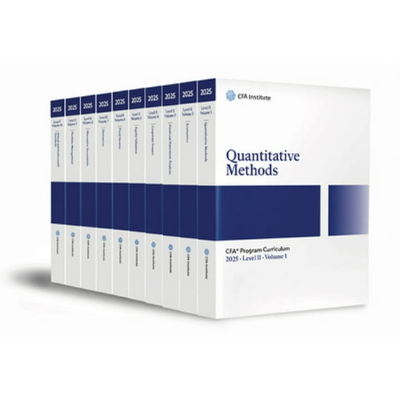 Pre-Owned 2025 Cfa Program Curriculum Level II Box Set (Paperback)