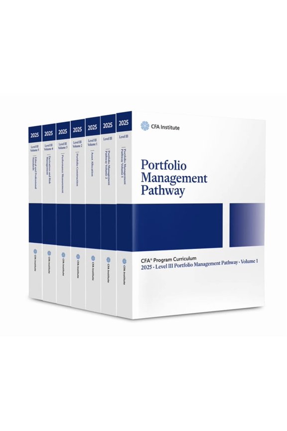 2025 Cfa Program Curriculum Level III Portfolio Management Pathway Box Set, (Paperback)