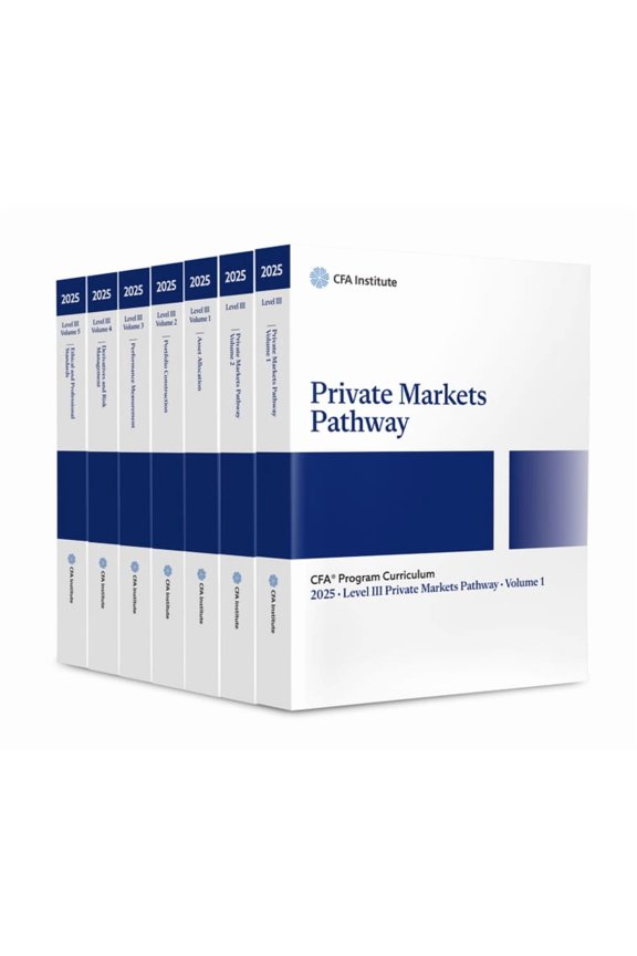 2025 Cfa Program Curriculum Level III Private Markets Box Set (Paperback)