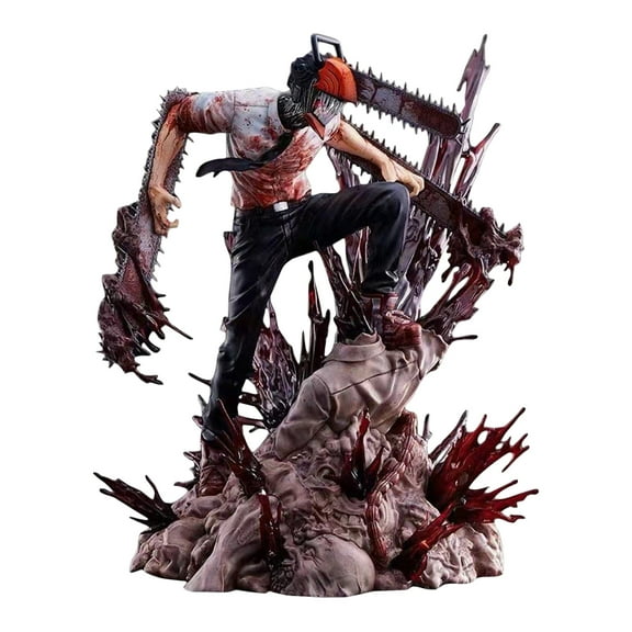 2025 Chainsaw Man Figurines,Denji Collectable Figure - Gift Idea - for Kids & Adults - Movies,Anime Fans - Model Figure for Collectors