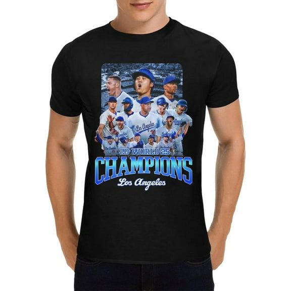 2025 Champions Los Angeles Doyers Mens Boys - Heavy Cotton T-Shirt Γ―ΒΌΛMade in USAΓ―ΒΌΕShips to USA OnlyΓ―ΒΌβ°