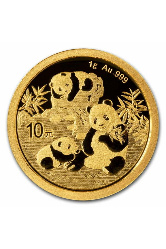 2025 China 1 gram Gold Panda BU (Sealed)
