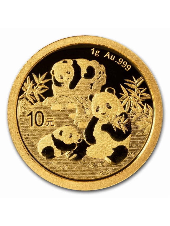2025 China 1 gram Gold Panda BU (Sealed)