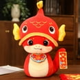 2025 Chinese New Year Mascot Zodiacs Animal Plush Dolls, Plush Toy