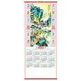 2025 Chinese Wall Scroll Calendar w/ Picture of Mountains (SW25