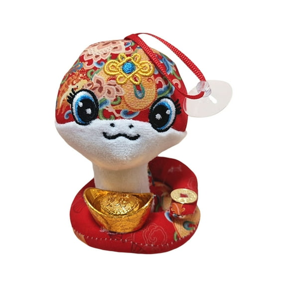 2025 Chinese Zodiac Mascot Doll Stuffed Toy Spring Festival Decoration New Year For Kids Collectors