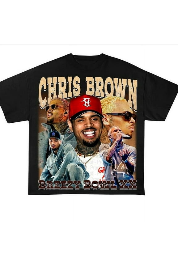 2025 Chris! Brown! Suction Cup XX Tour Shirt, Music Tour Merch For Hip Hop Fans