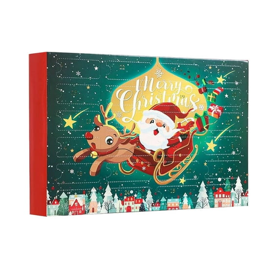 2025 Christmas Advent Calendar Countdown 24 Days Holiday Surprise Gift Box for Christmas Celebration