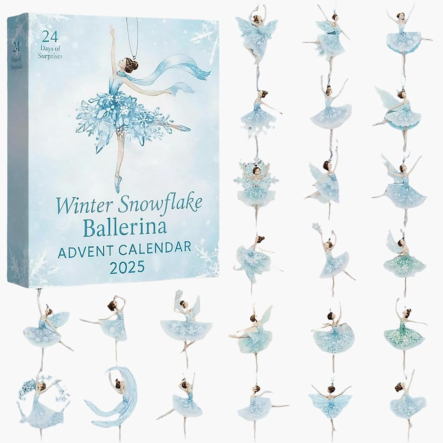 Calendario Dell'Avvento In Legno Con 25 Cassetti Per Il Conto Alla Rovescia Di Natale Regalo Di Natale~p154699475