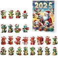 thumbnail image 1 of Taicans 2025 Christmas Countdown Calendar with 24 Dragon Ornaments,Santa Hat & Gift Box Resin Figurines - Advent Calendar for Kids,Holiday Decor for Home Tree,Christmas Countdown Gift, 1 of 5