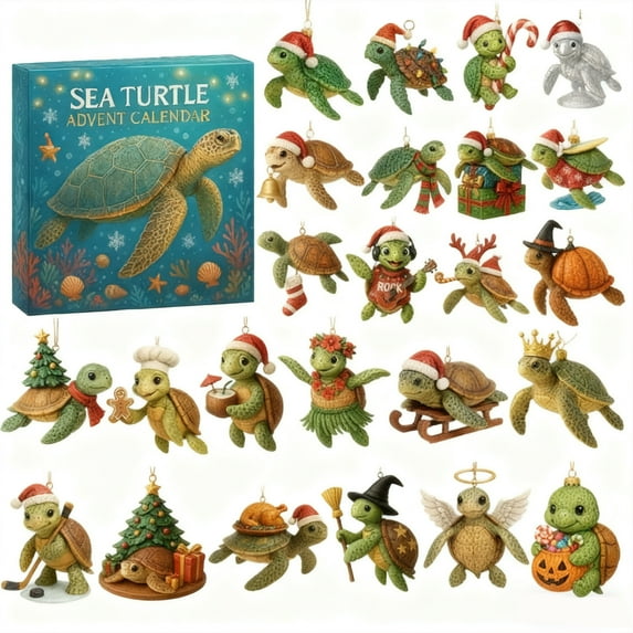 Christmas National Park Calendar - 2D Acrylic 24 Pieces Flat