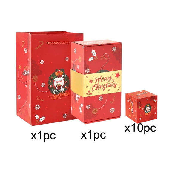 (Off-Season Clearance)2025 Christmas Exploding Gift Box - 6-Pack - Money Surprise (Party Favors, Birthday Bombs, Wedding Shower Gifts)