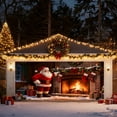 thumbnail image 1 of 2025 Christmas Garage Door Cover Truck Holiday Banner Large Outdoor Festive Home Decoration for Seasonal Celebration, 1 of 3
