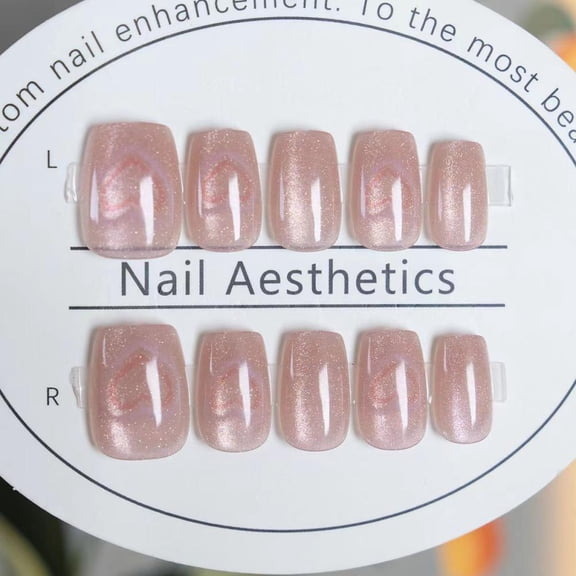 2025-Christmas New Year Deer Snowflake Star Nail Art Patches Nail Wearable N Art 9CB3 G8J9