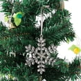 thumbnail image 1 of 2025 Christmas Ornaments,Christmas Snowflake Ornaments, Metal Hanging Rhinestones Ornament Decor, Glitter Crafts Snowflake Decorations Indoor Xmas Gifts for Holidays Winter Annual Keepsake, 1 of 6