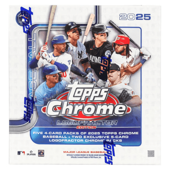 2025 Topps MLB Chrome Baseball Logofractor Edition Box!