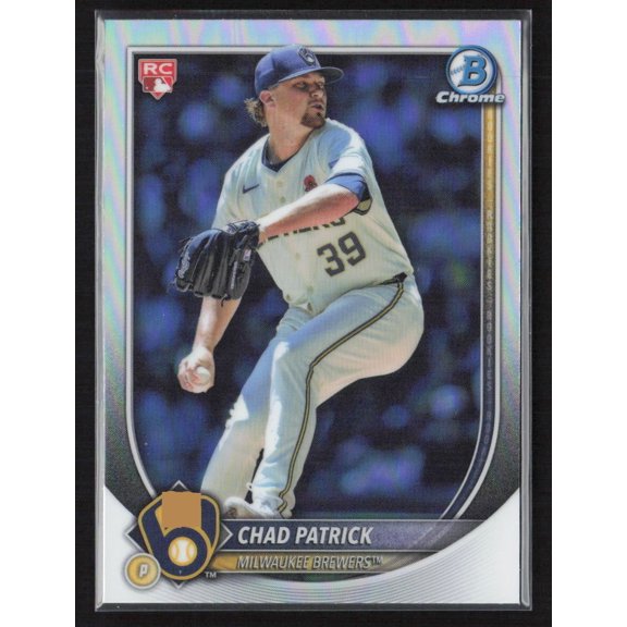 2025 Chrome Chad Patrick Red Rookie Redemption Refractor