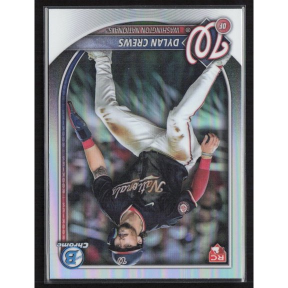 2025 Chrome Dylan Crews Red Rookie Redemption Refractor