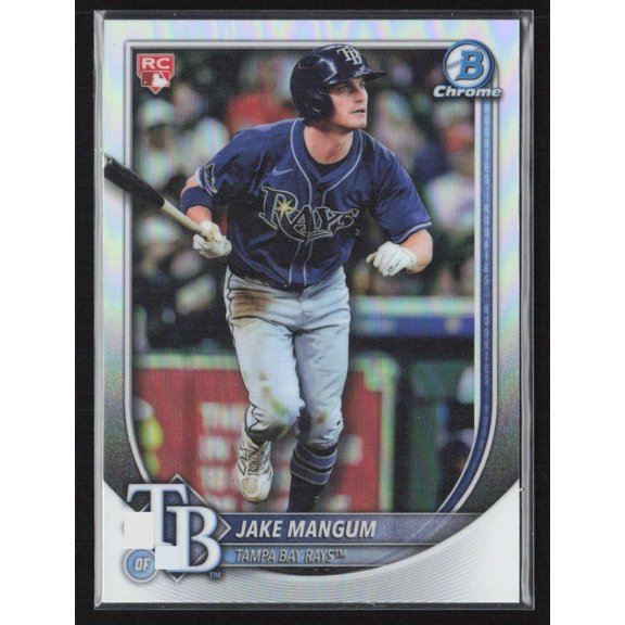 2025 Chrome Jake Mangum Red Rookie Redemption Refractor