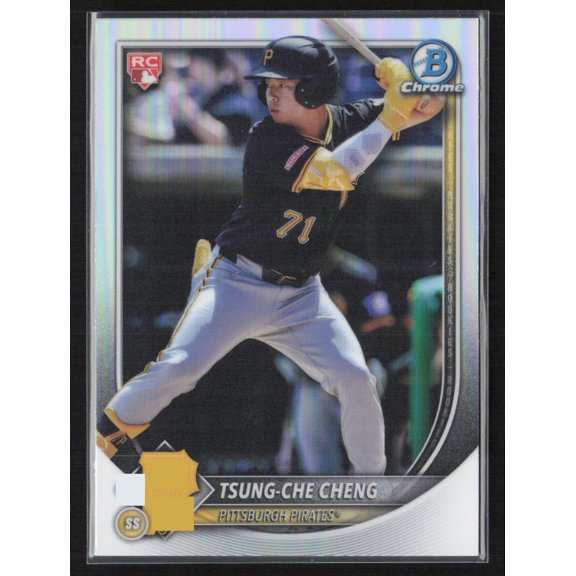 2025 Chrome Tsung-Che Cheng Red Rookie Redemption Refractor