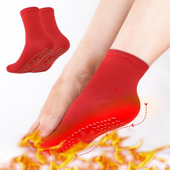 2025 Clearance Under 10 Dollars, Heated Socks for Men Women Electric Heated Socks Self-heating Socks Winter Warm Sock Outdoor Hiking Skiing Cycling Socks