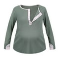thumbnail image 1 of 2026 ! 50% Off Clear! asdoklhq Maternity Clothes for Women,Maternity Clothes Long Sleeve Top Round Neck Leisure Breastfeeding Nursing Pregnant Tops, 1 of 9
