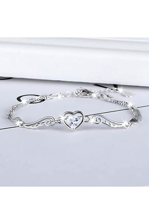 925 Silver Bangle Bracelets for Women Handmade Bangles Adjustable Bracelets With Crystal Eternity Bangle Bracelets Zirconia