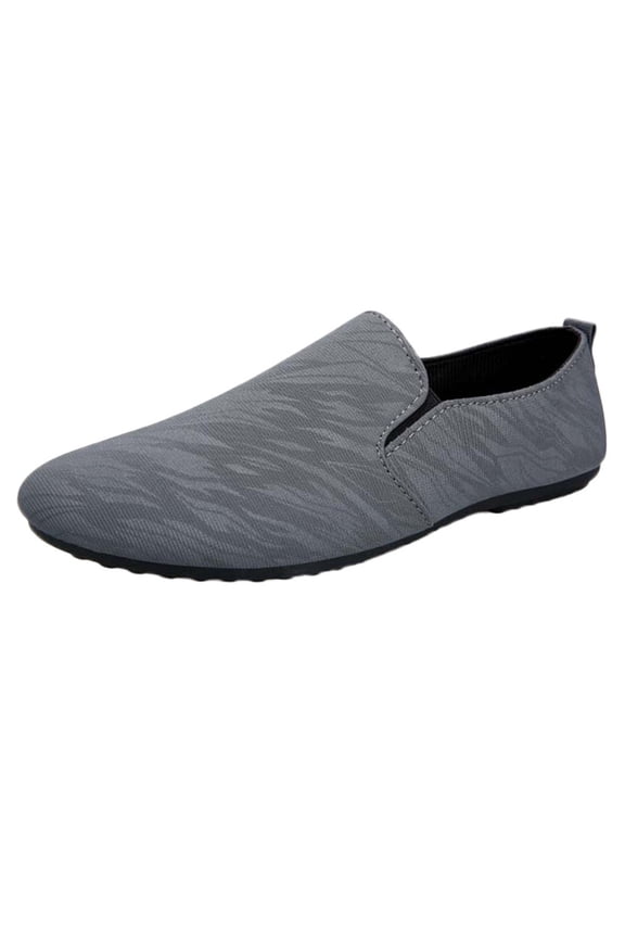 2025 Clearance! Clothes under $5 asdoklhq Casual Shoes for Men Under $25,Fashion Men's Summer Retro Lazy Shoes Casual Peas Shoes England Casual Shoes