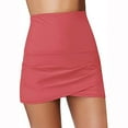thumbnail image 1 of 2025 Clearance Items under $5 asdoklhq Womens Swim Skirts Plus Size,Bikini Bottom Tankini Swim Skirt Short Hulip Hem Beach Skrit, 1 of 4