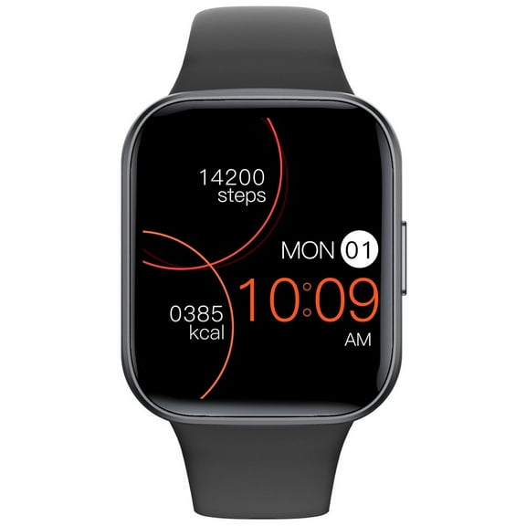 Smart Watch 1.83Inch TFT Screen Smart Watches For Android IOS Phones Smart Fitness Watch For Women Man Smartwatch , Black