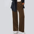 thumbnail image 1 of 2025, Women Velour Pants Soft Velvet Sweatpants Straight Leg Athletic Joggers Casual Lounge Pajama Pants with Pockets, 1 of 6