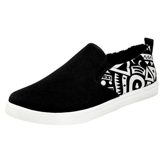2025 Clearance! Womens Clearance asdoklhq Casual Shoes for Men Under $25,Men's Casual Fashion Canvas Shoes Breathable One Pedal Casual Shoes