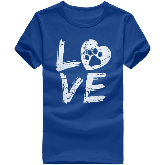 2025 Clearance! Womens Clearance asdoklhq Juniors Plus Tops & T-Shirts,Unisex T-Shirt Printed Pattern Casual Soild Color Short Sleeve Tops