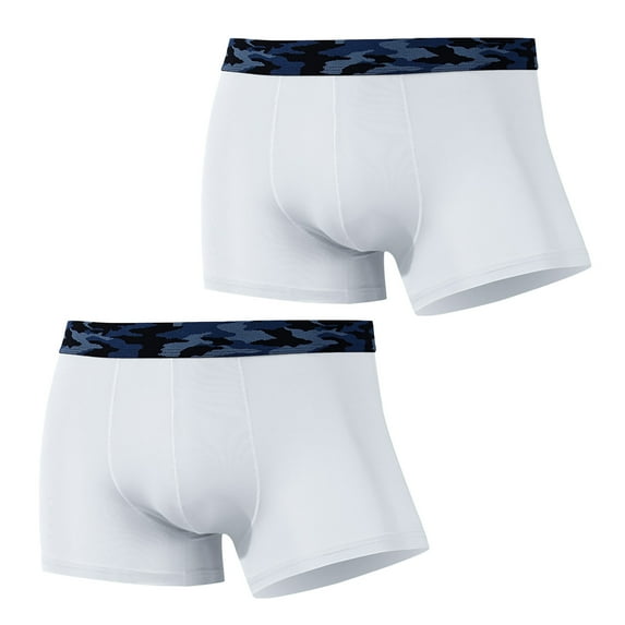 2025 Clearance! Womens Clearance asdoklhq Underwear for Men,Men's Ice Silk Solid Color Underwear Boxer Shorts Thin Breathable Underwear