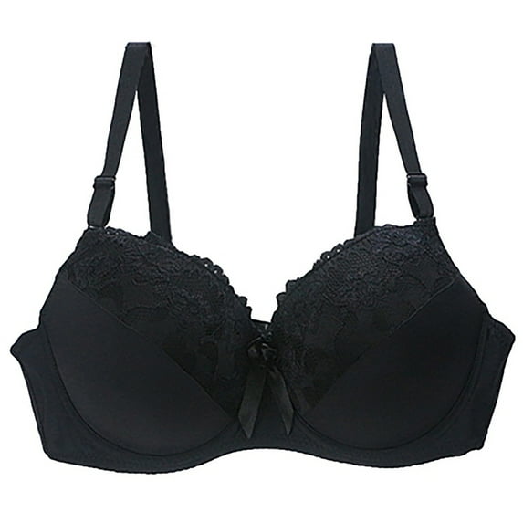 2025 Clearance! Womens Clothes Clearance asdoklhq Sports Bras for Women,Push Up Lace Sports Bra Breathable Base Tops Underwear