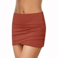 thumbnail image 1 of 2025 Clearance! Womens Clothes Clearance asdoklhq Swimsuit Women,Women Bikini Bottom Tankini Swim Skirt Short Hulip Hem Swimwear Beach Skrit, 1 of 4