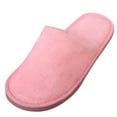 thumbnail image 1 of 2025 Clearance! Womens Clothes Clearance asdoklhq Womens Slide Slippers,Women Warm Home Plush Soft Slippers Indoors&nbsp;Anti-slip Winter Floor Bedroom Shoes, 1 of 9