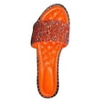 thumbnail image 1 of 2025 Clearance! asdoklhq Clearance Women Shoes Under $10, Flat Sandals Rhinestone Slipper Summer Beach Slipper, 1 of 3