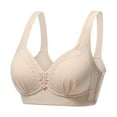 thumbnail image 1 of 2025 Clearance! asdoklhq Sports Bras for Women,Bra Wire Free Underwear OnePiece Bra Underwear Bras, 1 of 2