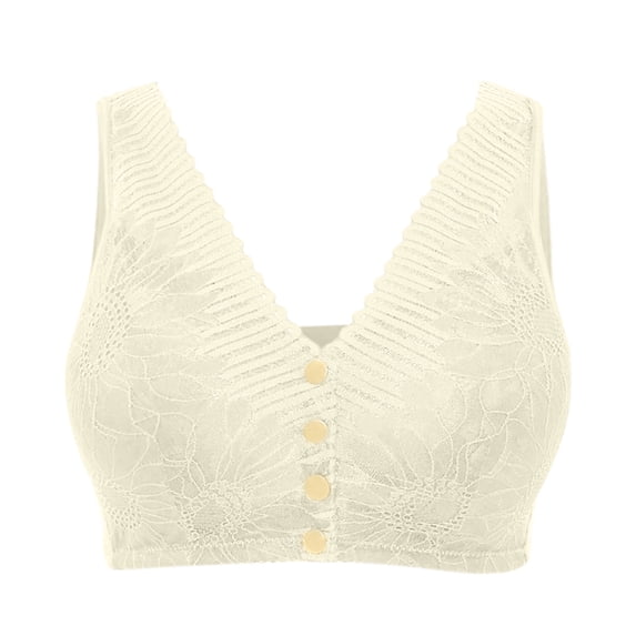 2025 Clearance under $5 asdoklhq Bras for Women Plus Size Clearance,Women's Bra Wire Free Underwear OnePiece Bra Everyday Underwear Bras