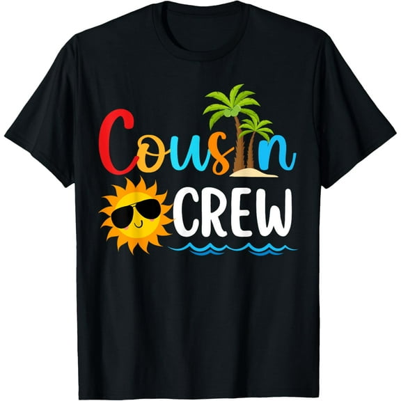 2025 Cousin crew Summer Vacation Beach Family Trips Matching T-Shirt