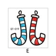 thumbnail image 1 of 2025 Cross-border New Children's Christmas Luminous Tattoo Sticker Face Sticker Snowflake Waterproof Luminous Tattoo Sticker, 1 of 5