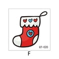 thumbnail image 1 of 2025 Cross-border New Children's Christmas Luminous Tattoo Sticker Face Sticker Snowflake Waterproof Luminous Tattoo Sticker, 1 of 5