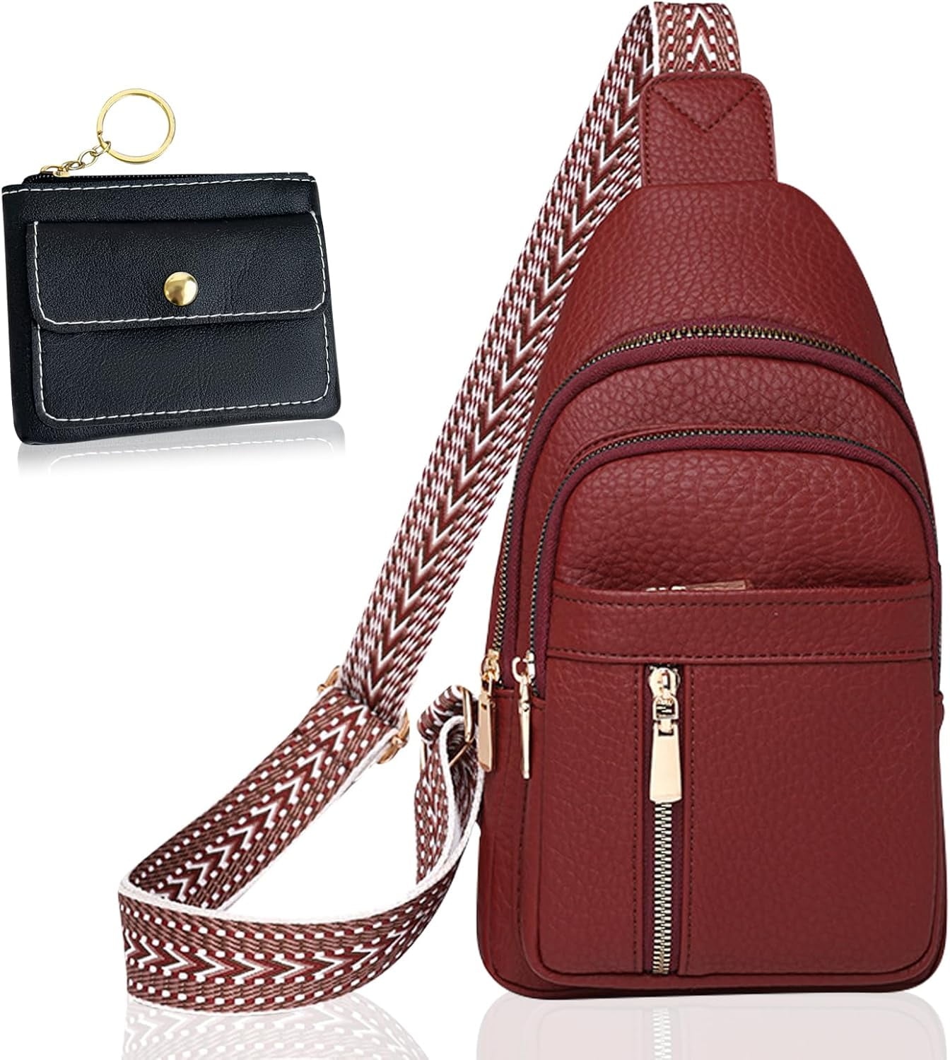 2025 Crossbody Bag,Travel Small Sling Bag Crossbody Bags for Women-Vegan Leather Fanny Pack Crossbody Bags for Women