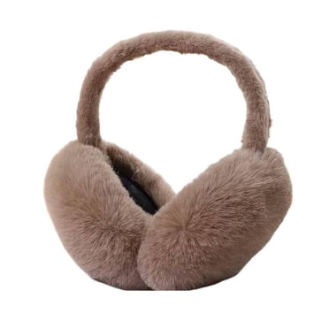 Sazujinwu Kids Winter Ear Muffs - Cute Cat Ear Design, Soft Foldable Ear Warmers For Girls & Boys