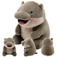 2025 Cute Moo Deng Plush Soft Moo Deng Hippo Plush Hippo Plushie Toy