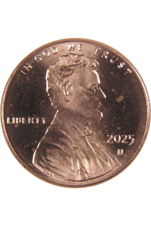 2025 D Lincoln Shield Cent Uncirculated Penny 1c Coin