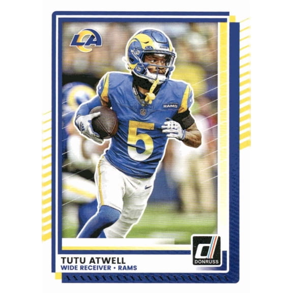 2025 DONRUSS #192 TUTU ATWELL LOS ANGELES RAMS